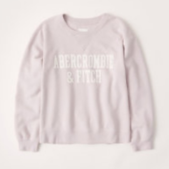 abercrombie logo sweatshirt
